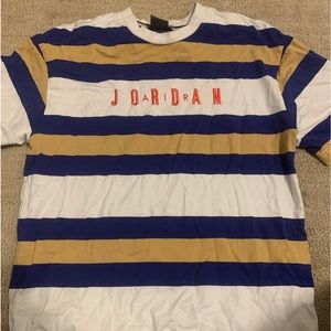Mens M Jordan Striped Tee